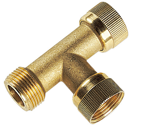 Messing Swivel T-Stück Premium