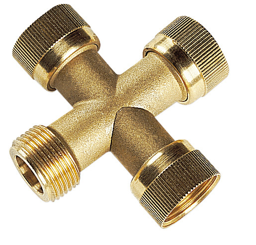 Messing Swivel Kreuz-Stück Premium