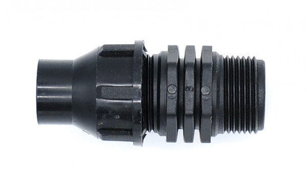 Tropfrohr Anschluss Nut-Lock 16mm x 3/4" AG